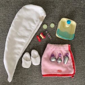 Our Generation doll spa set